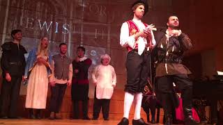 David Serero as Cyrano de Bergerac Off Broadway  Nose Monologue 2018 [upl. by Aeirdna]