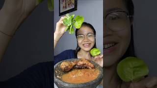 Makan daun mangkoan mukbang marikitacoba [upl. by Hermione]