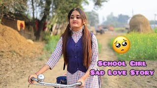 🥺 Sad Village School Girl Romantic Love Story  Tere Dil Tak Ana Hai Bindass Kavya Music Video [upl. by Notgnirrac357]