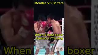 Morales vs Barrera quotBest Boxersquot boxing knockdown foryou knockoutpower fypシ゚viral [upl. by Thevenot]