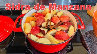 Como Hacer Sidra de Manzana o Apple Cider [upl. by Jerrol559]