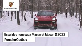 Essai des nouveaux Macan et Macan S 2022 [upl. by Jegger]