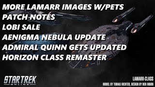 NEW LAMARR IMAGES  PATCH NOTES  LOBI SALE  ADMIRAL QUINN amp AENIGMA UPDATE  HORIZON REMASTER [upl. by Ianaj814]