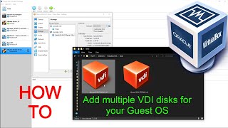 VirtualBox Add VDI disk and format using gpart live CD [upl. by Langsdon]