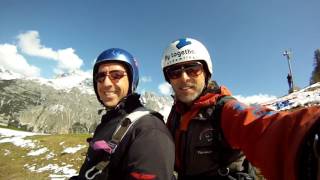 Tandem Paragliding in the Stubaital Tyrol Austria [upl. by Ahmed]