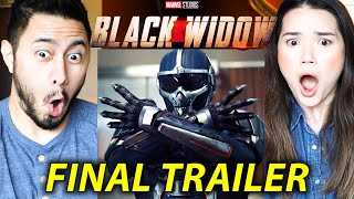 BLACK WIDOW  Scarlett Johansson  Final Trailer Reaction  GETJaby [upl. by Seessel]