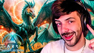 REACCIONO AL NUEVO DINOSAURIO MAS ROTO DE TODO ARK 😱Dreadmare Demon Horse [upl. by Marita]