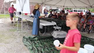 Processing Chickens At Homesteading Life Conference Part 1 [upl. by Eirroc]