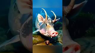 animaltransformation🐷🐄🐬 cow and pigfish cow and fish doberman puppy shortsviral shorts [upl. by Nelleoj754]