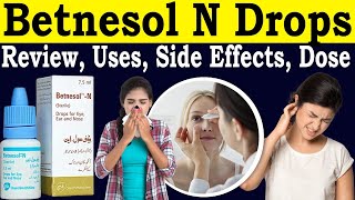 Betnesol n eye drops uses in urdu  betnesol n drops how to use  betnesol n eareye drops  benefit [upl. by Aubrie]