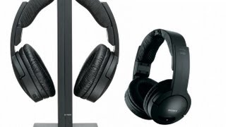 Sony MDRRF865RK Wireless Headphones Unboxing  Black  HD [upl. by Ambrogio]