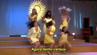 glee  HalloWalking On Sunshine Legendado Br [upl. by Bakki]