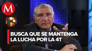 Adán Augusto pide a ciudadanos actuar con lealtad para consolidar la transformación del país [upl. by Aikemit]