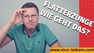 Flatterzunge  EINFACH erklärt  so geht es  so kannst du DIESE trainieren  Flatterzunge üben [upl. by Tandie]