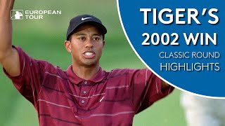 Tiger Woods shoots 66 to win 2002 WGC  Classic Round Highlights [upl. by Oniuqa]