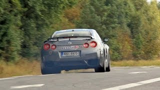 Modified Nissan R35 GTR by Denker Racing  Acceleration Sounds [upl. by Annawahs]