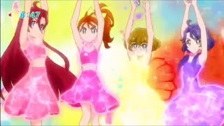 Tropical Rouge Precure New Group Transformation [upl. by Millian]