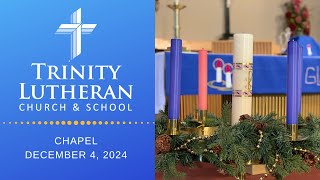 Trinity Lutheran School Chapel 124 [upl. by Anavlys]