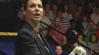 Michaela Tabb Picks Up The White Ball By Mistake 2010 World Championship [upl. by Ymiaj253]