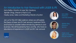 Lynton Lasers Free Webinar Introduction to Hair Removal with LASER amp IPL [upl. by Pollitt]