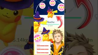 Halloween 2024🤯Hundo Pikachu in pokemon go pokemon soparstart [upl. by Enorej32]