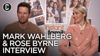 Mark Wahlberg and Rose Byrne Interview Instant Family [upl. by Slavic]