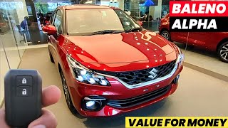 2022 New Maruti Suzuki Baleno Alpha  baleno facelift 2022 [upl. by Ttam]