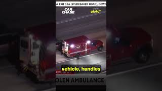 Suspect stole ambulance that was out on a call shorts [upl. by Milford]