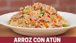 Arroz con atún  receta fácil con arroz basmati [upl. by Raye]