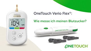 OneTouch Verio Flex® Wie messe ich meinen Blutzucker [upl. by Nareik]