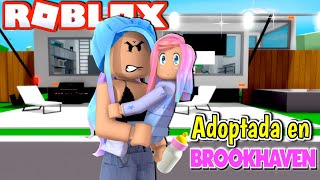 Soy Adoptada en Brookhaven  Titi Juegos Roblox [upl. by Danice]