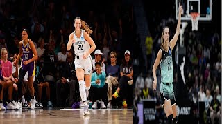 🏀Liberty guard Sabrina Ionescu Sets WNBA Record for most 3Pointers in a Season🏀 [upl. by Dena]