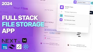 Build a File Storage App with Role Based Authorization Nextjs Shadcn Typescript [upl. by Haseena]