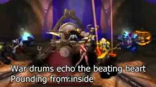 L80ETC  The Power of the Horde Lyrics Satanna dance Blizzard wow wotlk video subtitulos [upl. by Melleta]