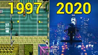 Evolution of Cities in GTA 19972020 [upl. by Eiramrefinnej]