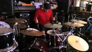 All Consuming Fire  Jesus Culture Drum Cover [upl. by Idnal614]