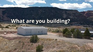 40x50 Steel Garage  What Are You Building [upl. by Camus]