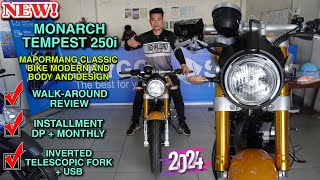 MONARCH TEMPEST 250i Malupit na Classic Bike Ang Pogi [upl. by Dazraf438]