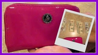 HOW I USE MY SAVVYCENTS WALLET amp CASH ENVELOPES [upl. by Alidis74]