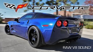 THE GREATEST CORVETTE MODIFICATION C6 Corvette With Universal Valved Mufflers [upl. by Eimar]