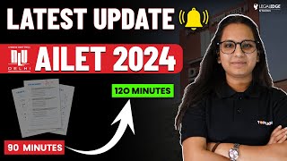 AILET 2024 Latest Update  New Notification Out  Good News for Aspirants🥳 [upl. by Nissensohn437]