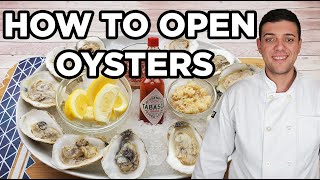 How to Open Oysters Fast at Home [upl. by Cleopatra]