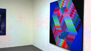 Victor Vasarely exhibition 2014 [upl. by Lenci]