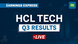 LIVE HCL Tech Reports Q3 Earnings  Management Commentary  Earnings Express [upl. by Atinauj487]