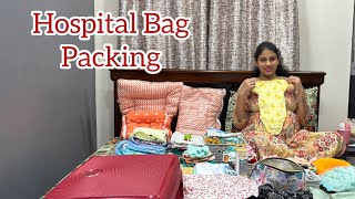 Hospital Bag Packing Delivery bag packingNewborn amp Mom essentials⁠RenuTheAllariPilla [upl. by Nivra]