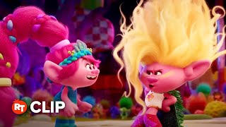 Trolls Band Together Movie Clip  Poppy Meets Viva 2023 [upl. by Refinnaej]