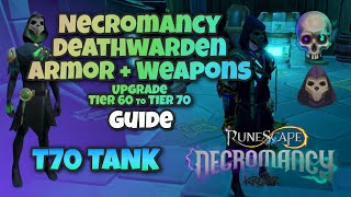 Kilis Knowledge V Tank  Tier 70 Necromancy Tank Armor Upgrade Guide  Runescape 3 [upl. by Sabrina684]