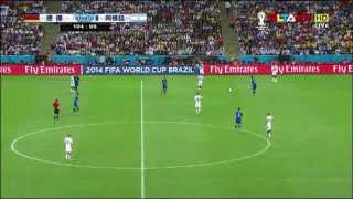 HD World Cup 2014 Germany vs Argentina Full Match extra time [upl. by Adelice]