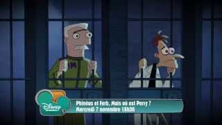 Phinéas amp Ferb  Mais où est Perry  Bandeannonce partie 2  Disney Channel [upl. by Adner]