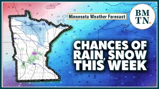 Minnesota weather forecast Multiple chances for rain snow this week [upl. by Tilney]